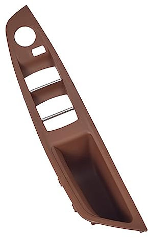 MIAOLISI Auto Innen Türgriff Für BM&W 5er F10 F11 Linkslenker LHD Rot Braun Beige Schwarz Autoinnenraum Türgriff Panel Pull Trim Cover(Red Brown-RHD)