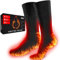Rechargeable Heated Socks for Men Women Battery Washable Ski Hunting Electric Winter Socks for Work Sleeping Boots Bed Indoor Outdoor Sports