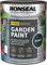 SuperGift.com 0.75L BlackBird Garden paint, adds colour, Waterproof & Weather-Resistant Exterior Paint for Wood, Brick, Metal & Terracotta