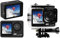 TFixol 4K 60FPS Action Camera 24MP WiFi Sports Camera 170°Wide Angle Lens Dual Screen -Shake 30M/98ft with Housing Mounting Accessories Kit for Diving Surfing Skiing Cycling Black