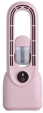 Koolenry Bladeless LED Display Desktop Fanless Blade Portable Air Conditioner Cooling Fan Tower Air Cooler for Office Bedroom A