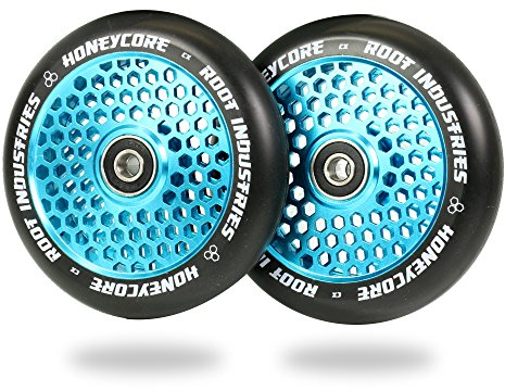 Root Unisex – Erwachsene Honeycore Scooter-Räder, Blau, 110mm