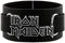 Iron Maiden Iron Maiden Logo Männer Lederarmband schwarz Leder Band-Merch, Bands