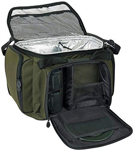 Fox R-Series Cooler Food Bag 2 Man - Kühltasche + Campingsgeschirr zum Angeln, Essenstasche zum Karpfenangeln & Wallerangeln