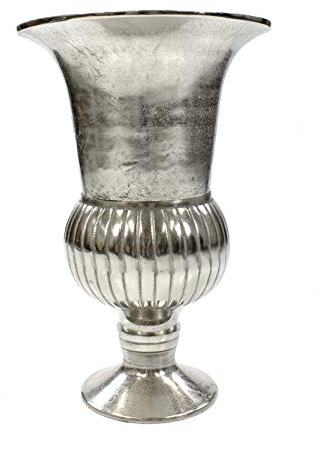 DARO DEKO Vase aus Aluminium 26 x 39cm