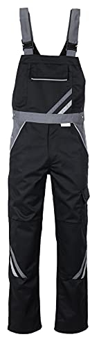 Planam Highline Herren Latzhose schwarz Schiefer Zink Modell 2712 Größe 60