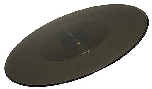 Plato Giratorio De Vidrio Marrón para Banquete Familiar, Lazy Susan, 70 Cm / 27,5, 80 Cm / 31,5
