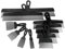 Toolty Stainless Steel Taping Knife, Flexible Wall Putty Knife, Drywall Scraper, Finishing Coat Spatula - Set 40, 60, 80, 100, 150, 200, 250, 350, 450, 600mm - DIY - TLTY-0967
