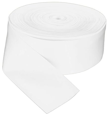 Fassadenprofile Fugenband Dichtband 50m x 60mm Weiß Weich-PVC | Kunststoff Dichtungsband, Fugenstreifen, Feuchtigkeitsschutzband, Fugenklebeband
