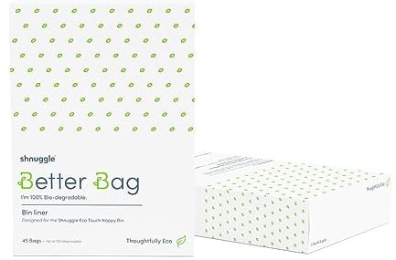 Shnuggle Better Bag Nappy Bin Liners, Green