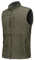 33,000ft Mens Softshell Gilet Activewear Vests Windproof Fleece Lined Outerwear Zipped Pockets Sleeveless Softshell Jacket for Leisure, Golf, Travelling Green L
