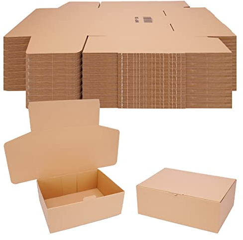 verpacking Faltschachteln 350 x 250 x 130 mm Braun (Außenmaß 355 x 255 x 135 mm) WP 50 Versandkarton DHL Karton Hermes DPD GLS Verpackung (250 Stück)