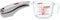 Zyliss E12150 Garlic Press Susi 3, Aluminium, Silver, No Need to Peel Press & Pyrex Glass Measuring Jug, Transparent, 1 Litre
