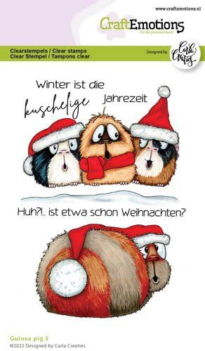 Stempel - Clearstempel A6 - Guinea pig 5 (DE)