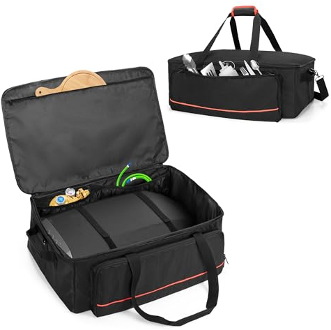 HODRANT Sac de Transport pour Four à Pizza Compatible avec Ooni Koda 12 Four à Pizza à Gaz, Couverture Extérieure de Four à Pizza avec Bandoulière et Haute Capacité (Sac Uniquement)