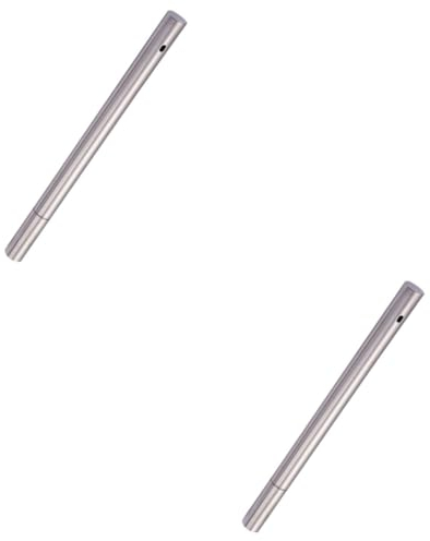 Toddmomy BBQ Skewers Container Tube 2 Pcs Storage Box Grilling Sticks Holder Grilling Stick Container Skewer Tube Skewer Holder Barbecue Skewer Storage Skewer Container Stainless Steel Meat Skewers