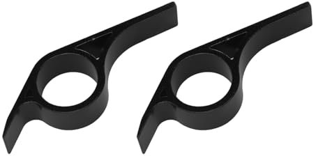 Yctze Hitch Cover Pry Bar Set - 2 Stück Aluminiumlegierung Abzieher Werkzeuge Ersatz für Model 3 Y 2021 bis 2023 - Hitch Cover Entfernung Werkzeuge Set