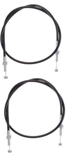 PRETYZOOM Ersatzteil Liegestuhl 2 Stück Chassis Kabel Salon Zubehör Gummibasen Kabel Friseursalon Ausrüstung Liege Entriegelungsgriff Zubehör Hebel Styling Stühle Für