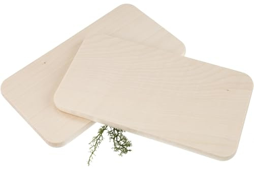 Schneidebrett aus FSC® Ahorn Holz - 4er Set - 22,5 x 12,5 x 1,1 cm