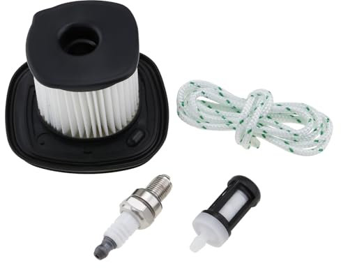 OTOTEC 4Pcs Service Kit Include Air Filter Fuel Filter Spark Plug Pull Cord Compatible with Stihl SH86 SH86C BG86CE BG86Z BG86CEZ Leaf Blower