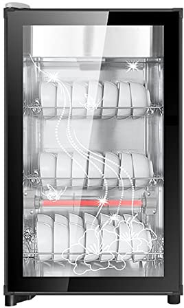 SmPinnaA Hotel Vertical Disinfection Cabinet, High Temperature Household Kitchen Tableware Wall-Mounted Vertical Infrared Disinfection Cabinet for Sterilization And Commercial Use,2F,69cm