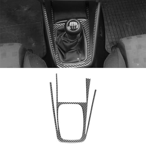 Copertura protettiva interna in fibra di carbonio, adesivo interno decorativo estetico per VW Golf 4 1999-2004, accessori di tuning per interni auto (leva del cambio)