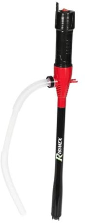LoviStore Pompa Travaso Liquidi, Elettrica a Batteria, Pompaggio Manuale per Trasferimento, Estrazione Travasare Ogni Liquido, Carburante, Olio, Gasolio, Acqua, Benzina, Portatile a Sifone