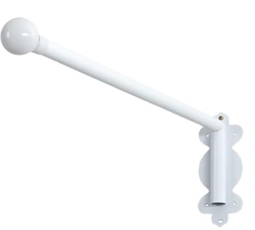 180° rotation Curtain Poles Heavy Duty Swing Arm Curtain Rods Metal Door Curtain Rail Swing Arm for Eyelet Curtains brass color Window Curtain Display Stand 50/70/90/120cm