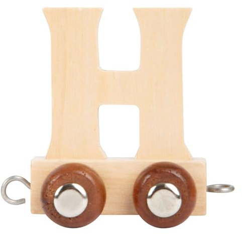 Small Foot Holz-Buchstabenzug H - 12er Set - Spielzeug