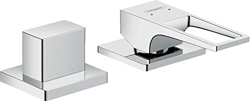 hansgrohe Metropol 2-Loch Einhebel-Wannenrandarmatur, Chrom