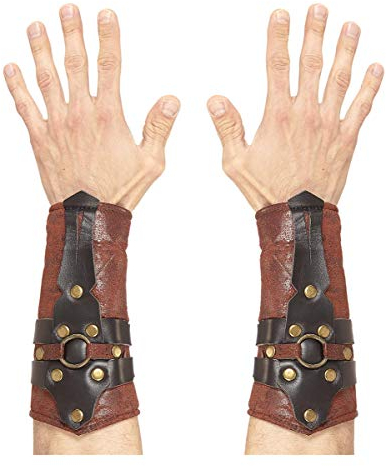 Horror-Shop Gladiatoren Armschoner für Fasching & Halloween