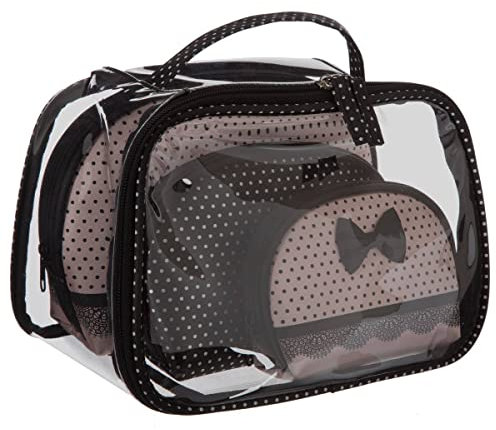 5five - set de 4 trousses toilettes rondes