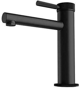 Mai & Mai Armatur Waschtischarmatur WAO-7601 in Schwarz matt Waschbeckenarmatur 18,1 cm hoch Einhebelmischer