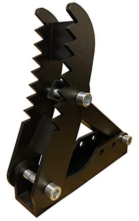 Baggerdaumen Holzgreifer Niederhalter Greifer Bagger-Zange für Minibagger
