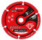EZARC Disque diamant 76mm pour Meuleuse, Disque à Tronçonner pour Métal à Paroi Fine, Angle Métallique, Tubes et Profilés Métalliques