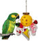 Bird Chew Futtersuche Spielzeug Mini Sneakers Sportschuhe Spielzeug mit Glöckchen für Papageien, Sittiche, Nymphensittiche, Lovebird, Conure Finken, Kanarienvögel, grau, Wellensittichkäfigzubehör ..