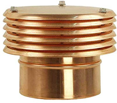 COMIGNOLO LAMELLARE PER CANNA FUMARIA RAME DIAMETRO 150