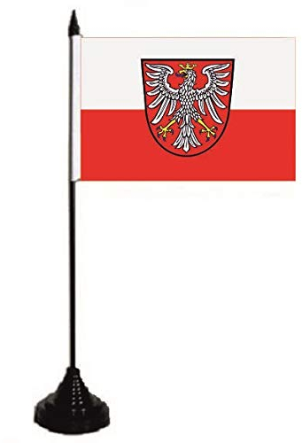 Tischflagge Frankfurt Main Fahne Flagge Tischfahne 10 x 15 cm