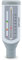 PEMPA Peak Flow Meter mit Mundstück - Peak Flow Messgerät Universal für Kinder zur Überwachung von Lungenfunktion COPD Asthma und Atmungsfunktion