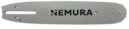 Nemura Guide Chaîne Tronçonneuse - Coupe de 25 cm - 40 Maillons Entraîneurs - Pas de 3/8 LP - Jauge de 1,3 mm - Pièces Détachées Outillage Jardin - Marque Française