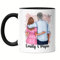 Kiddle-Design Père Fille Tasse Noire Personnalisée Cadeau Fête des Pères Anniversaire Meilleur Papa Beau-père Bonus Papa Grand-père