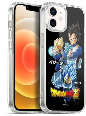 Head Case Designs Offizielle Dragon Ball Super Vegeta Universe Survival Characters Gelhülle [Militärischer Schutzgrad] Kompatibel Mit Apple iPhone 12 / iPhone 12 Pro Und Kompatibel Mit MagSafe