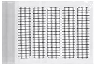 Generic Screen Window Screen Door Subvention Door Curtain Patch Hole Paste Screen Window Paste Door and Window Water Hole Paste Rectangle Camouflage Folie Auto Blau (Grey, One Size)