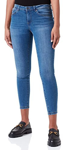 Vero Moda Tanya Piping Vi349 Petite Mid Waist Jeans L