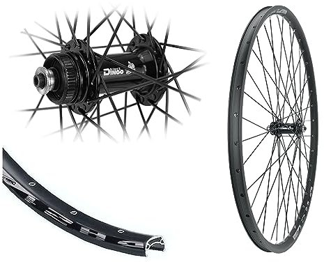 Bärwinkels VORDERRAD 26 Disc MTB Hohlkammer 21-559 Centerlock Scheibenbremse Industrielager schwarz