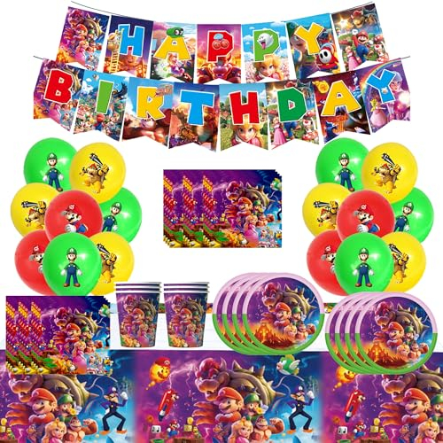 Geburtstag Deko Geburtstagsdeko Geburtstag Luftballons Geburtstag Girlande Party Geschirr Partygeschirr Set Deko Geburtstag