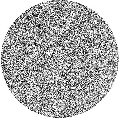 BrandNewCake® Silberfarbener Zucker 80g - Streusel für Kuchen - Tortendekoration - Verzieren und Garnieren