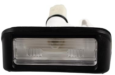 MKAREPART Rear Number Plate Lamp with Bulb Compatible with Berlingo Jumper Spacetourer Expert Partner Traveller Proace 6340G7 6340.G7 9658461780 (1)