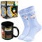 South Park Set de Taza 330 ml y Calcetines Divertidos para Hombre - Regalos Divertidos
