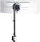VIVO Single Ultra-Wide Monitor Desk Mount for up to 49 inch Ultrawide Screens, Extra Tall Heavy Duty Adjustable Stand Holds 44 lbs, Black, STAND-V100R